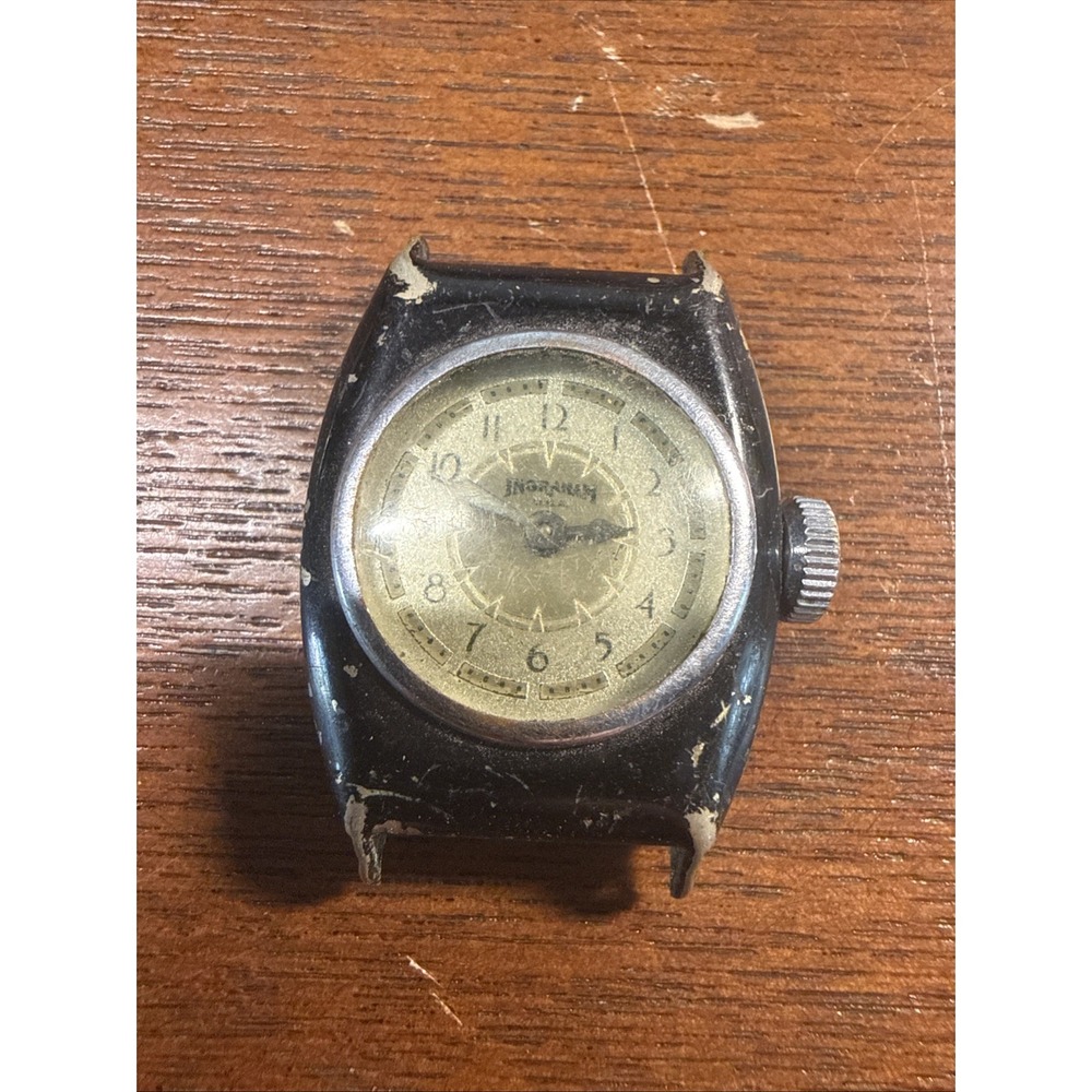 vintage Ingraham mechanical wristwatch 1920's Rare Running